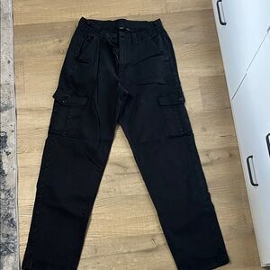 American Eagle Outfitters Black Cargo Pants